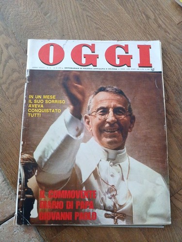 Oggi 1978 papa luciani - oggi, 1978=papa