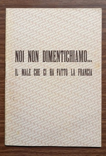 Noi non dimentichiamo - , male