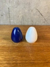 Set sale e pepe Rörstrand Blue Fire (Blå Eld) - ceramica scandinava