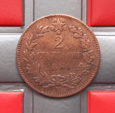 (£)    2 Centesimi 1861 (N) -