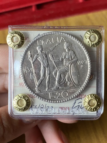 Moneta regno italia lire - moneta,