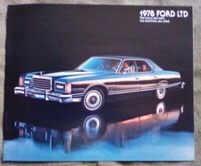 1978 Ford LTD Brochure Landau
