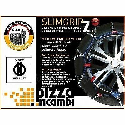 Catene neve cora slimgrip 7mm - catene,