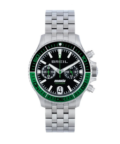 Orologio silver green - silver,