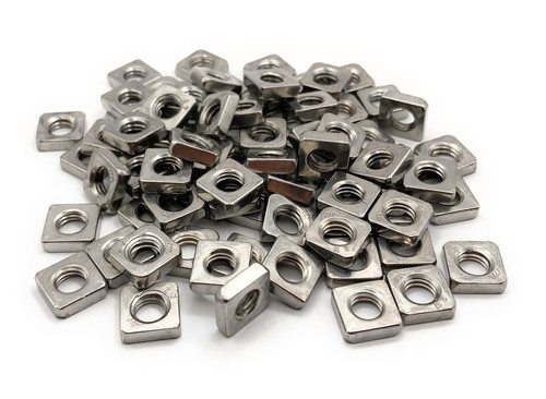 Dado basso quadrato inox - quadrato, m8