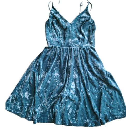 Y2k whimsigoth teal - mini, abito