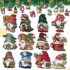 36 Pezzi Gnomo Decorazioni Natalizie per Albero,Decorazioni Albero Di Natale Leg