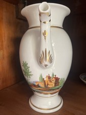 Caffettiera Della Fine Del 700 Dipinta A Mano Vecchia Parigi