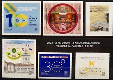 2023 FRANCOBOLLI ITALIA da