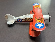 Modello Biplano Gloster Ref 355 vintage 10 x 10 cm circa