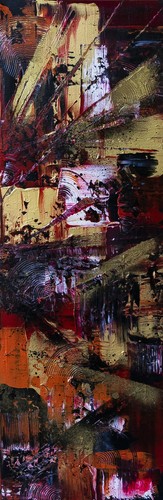 Quadro astratto tela - su,