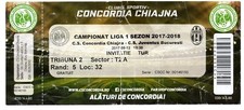 Ticket ROM Concordia Chiajna -