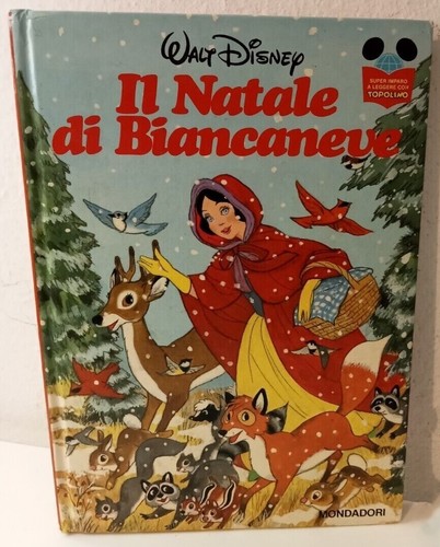 Libro natale biancaneve - libro,