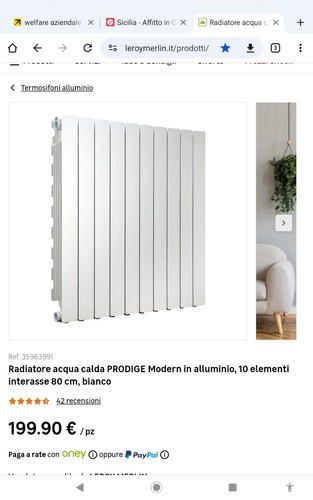 Termosifone alluminio - termosifone,