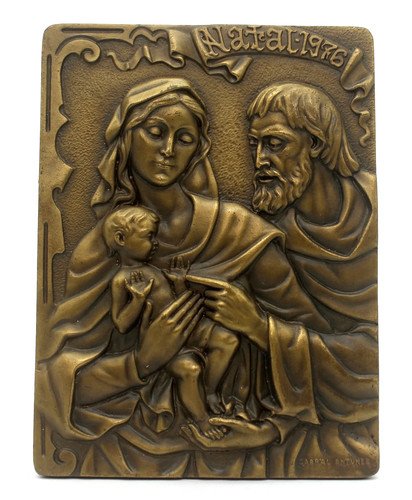 Medaglia bronzo targa - medaglia,