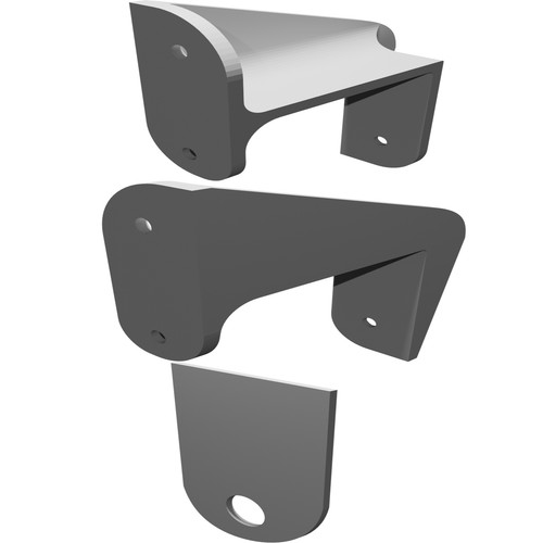 Staffa montaggio soundbar per - staffa,