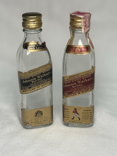 Vintage johnnie walker mini - johnnie,