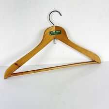 Gruccia appendiabiti vintage '70 antica in legno Stampella per Armadio Vetrina 