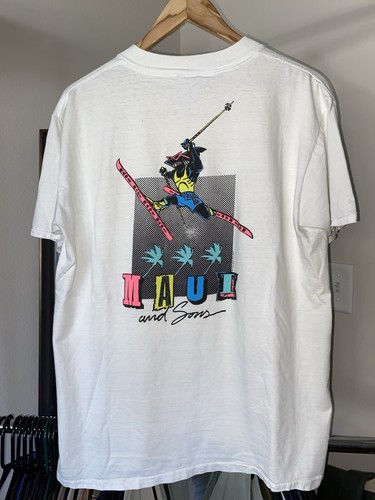 Shirt vintage anni maui - t-shirt, &