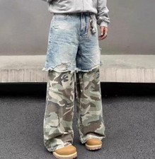 Jeans uomo blu chiaro denim