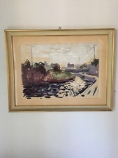 Acquerello Paesaggio Appennino