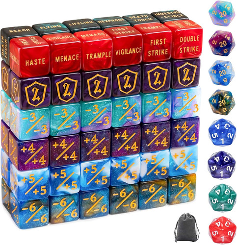 Set dadi mtg - mtg, più