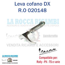 Leva Chiusura Cofano DX Vespa