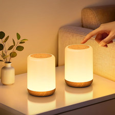 Set Di 2 Lampada Da Comodino