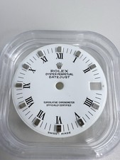 Rolex Dial Datejust 31mm White Roman - Genuine