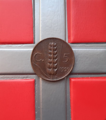 5 centesimi 1929 - ,