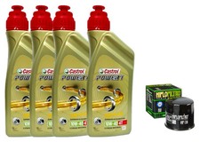 TAGLIANDO SUZUKI VL 1500 INTRUDER  1998 AL 2009 CASTROL 10W40 FILTRO OLIO HIFLO