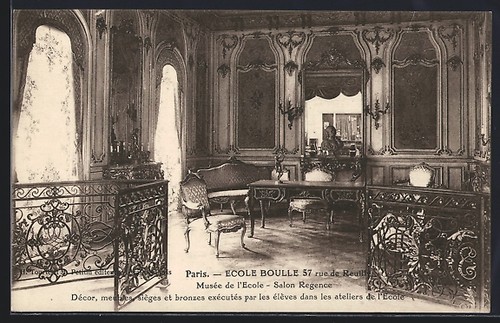 Cpa paris ecole boulle - boulle, 57