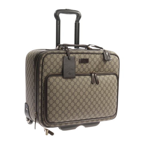 Gucci valigia marrone ottima - gucci,