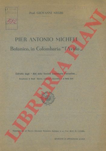 Negri giovanni pier antonio - -,