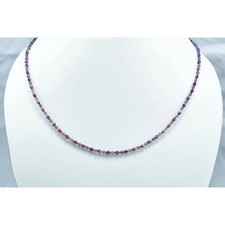 Collana di perline granato +