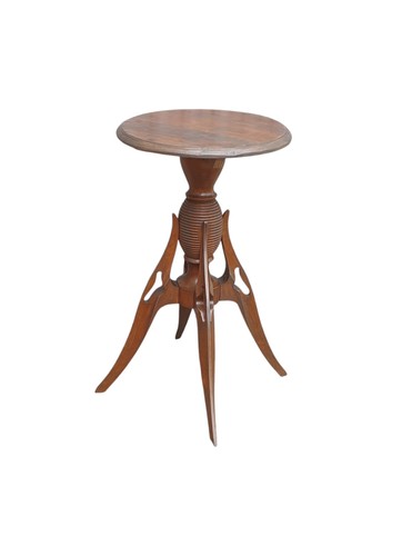 Portavaso legno colonna - portavaso,