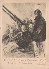 A5160) WW2 MARINA, MITRAGLIERA