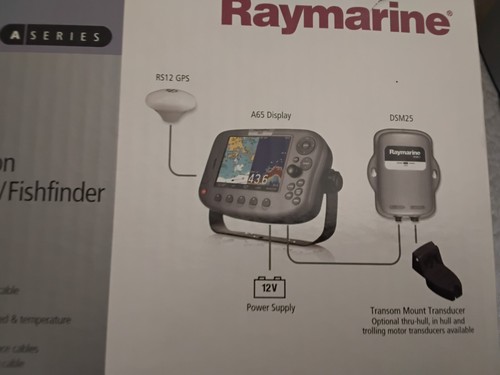 Raymarine a65 fish finder - raymarine,