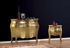 COMO' + 2 COMODINI, IN FOGLIA