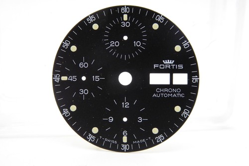 Fortis chrono quadrante nero - quadrante,