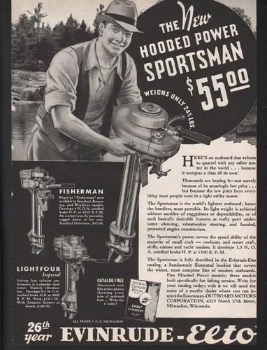 1935 evinrude sportsman barca - 1935,