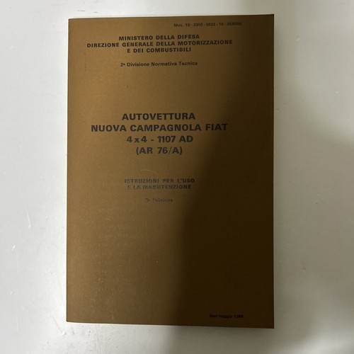 Autovettura nuova campagnola - autovettura,