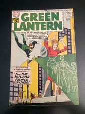 LANTERNA VERDE #7 (1961) **Chiave 1° Sinestro!** Bella copia - luminosa e colorata!