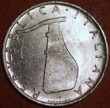Italy 5 Lire 1972 KM# 92