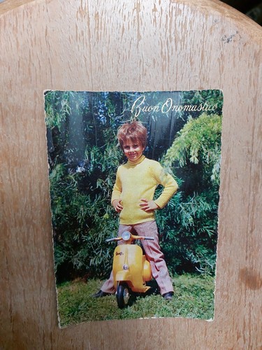 Bambino vespa kid - su, gialla