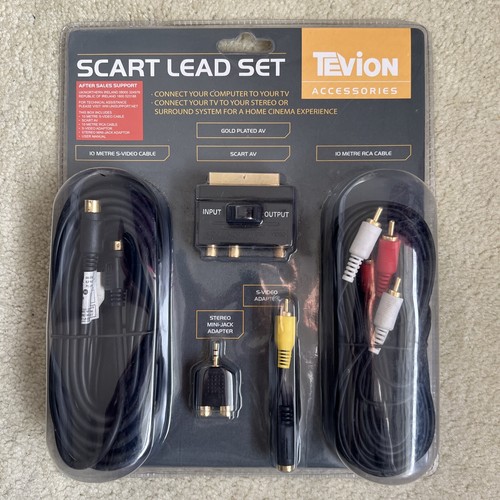 Tevion scart lead kit inc - tevion, cavo