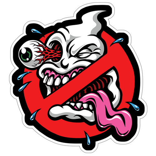 Adesivo logo ghostbusters - logo,