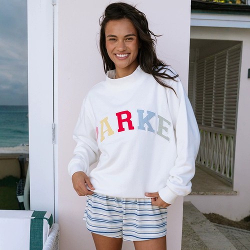 Felpa donna collo alto parke - felpa,