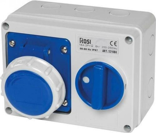 Rosi materiale elettrico presa - materiale,