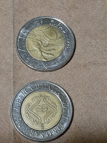Lotto monete 500 lire - lotto,
